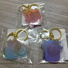 ポケモン　アクリルキーホルダーセット ゲンガー、イーブイ、パモ