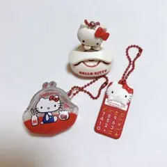 【新品】ハローキティ　なつかしアイテム　ミニチュアコレクション　ガチャ　セット