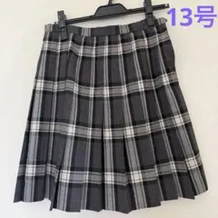 EASTBOYスクールスカート グレー チェック柄 サイズ13