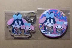 文豪とアルケミスト　芥川龍之介　サンリオ　アクリルキーホルダー　缶バッジ