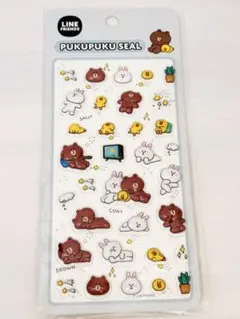 LINE FRIENDS 3Dシール① 1枚