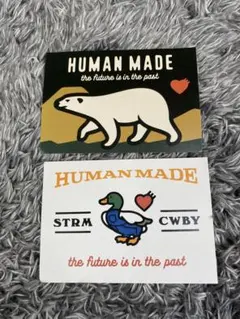 HUMAN MADE ステッカー 2枚セット