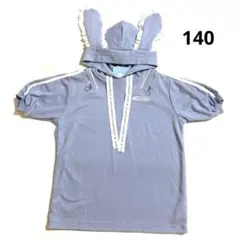 ❤︎シナモロール❤︎耳付き❤︎パーカー❤︎なりきり❤︎ワンピース❤︎トレーナー❤︎新品❤︎140