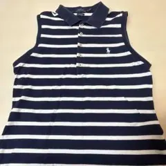 Polo Ralph Lauren スリムフィット ノースリーブポロシャツ L