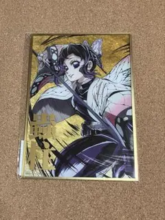 【鬼滅の刃】幕間画集 WEB SHOP くじ 胡蝶しのぶ B賞 アクリル色紙