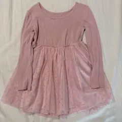 GAP KIDS ピンク 長袖ワンピース XS
