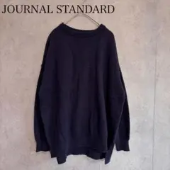JOURNAL STANDARD ニット ネイビー ゆったり 大人カジュアル