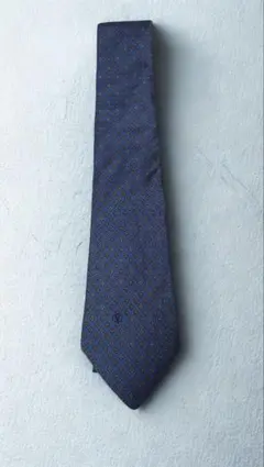 【在庫処分valentino ネイビー 幾何学模様 ネクタイ