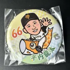 ジャイアンツ 缶バッジ 平内龍太 地方開催記念ガチャ岐阜ver. - メルカリ