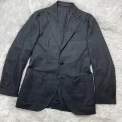 美品　グリーンレーベルリラクシング　テーラードジャケット　カノニコ　42 S
