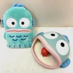 美品！ハンギョドン　サンリオ当たりくじ　小物入れ　マスコットポーチ　さゆりちゃん