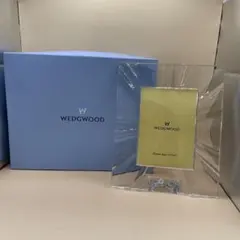 WEDGWOOD ガラス製　フォトフレーム　箱付き