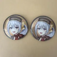 にじさんじ缶バッジビスケット 樋口楓２点
