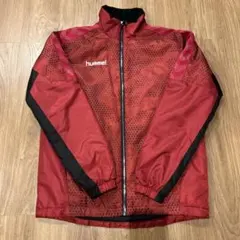 ヒュンメル　hummel ウィンドブレーカー　ジャンパー　メンズ　M 赤のサムネイル
