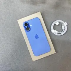 iPhone16 256GB アクアマリン バッテリー90% - メルカリ