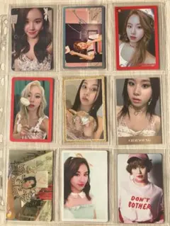 twice チェヨン トレカセット