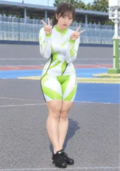 AI美女 高野さくら 競輪女子 太もも 筋肉 グラビア写真 No.251