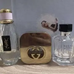 【廃盤・レア】デパコス香水 3本セット（グッチ・YSL）のサムネイル