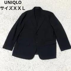 【美品】 ユニクロ 感動ジャケット カスタムオーダー サイズＸＸＬ 仕付け糸