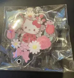 サンリオ カスタムアクリルチャーム フラワー ハローキティ