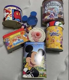 東京ディズニーリゾート 空き缶・小物セット