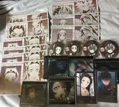 鬼滅 ufotabledining チェキ風ブロマイド ポストカード 缶バッジ