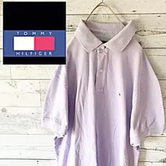 【大人気】トミーヒルフィガー☆ワンポイントロゴ入り半袖ポロシャツ