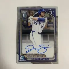 topps bowman draft JAC CAGLIANONE auto