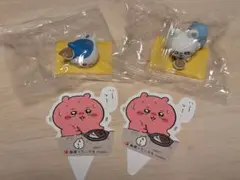 松屋×ちいかわコラボ ハチワレ・モモンガフィギュア 2個セット