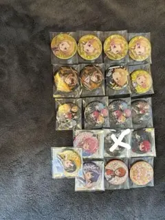 騎士A、騎士X、そうまくん、すとぷり、めておら 缶バッチ