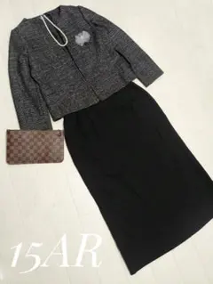 希少size☆15号☆レディースセットアップ　ママスーツ　入学式　卒業式