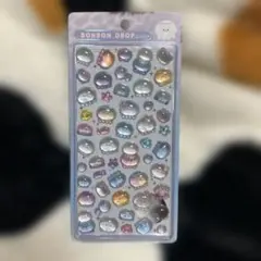 水族館限定 ボンボンドロップシール　海の生き物　くらげ