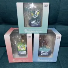 ポケモンセンター クリアフィギュア ラティアス シャワーズ ミュウ