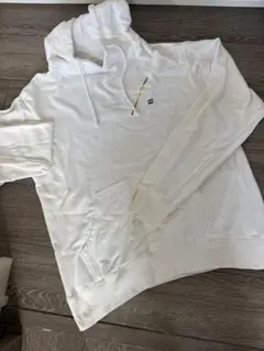 BILLABONG ホワイト パーカーＸＬ