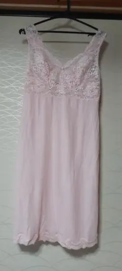 ワコール ピンク レース キャミソール M-90