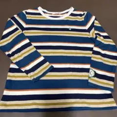 familiar 長袖カットソー ストライプ 130cm
