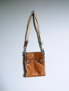 COACH オールドコーチ ショルダーバッグ　キャメル