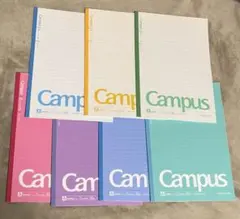 Campus キャンパスノート　ドット入り　B5 7冊セット