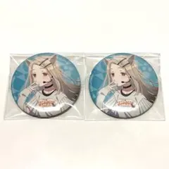 篠澤広　まねきねこ　缶バッジ　カラオケ　学園アイドルマスター　学マス　2点