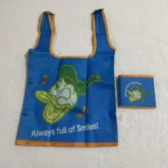 ディズニー　カプセルトイ　ガチャガチャ　エコバッグ　ドナルド