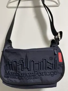 Manhattan Portage ショルダーバッグ ネイビーのサムネイル