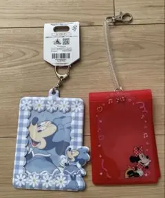 ミニーちゃん　カードフォルダー　2個セット