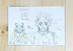 鬼滅の刃 無限列車 次回予告 原画ポストカードセット 第六話 未開封品