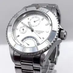 稼働 新品電池 ユナイテッドアローズ ダイバーズレトログレード クォーツ