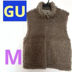 GUカーリーフリースジップベスト