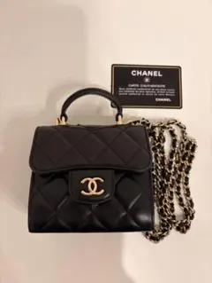 ※値下げ※CHANELマトラッセ トップハンドル チェーンクラッチ AP2682 値下げ※CHANELマトラッセ トップハンドル チェーンクラッチ AP2682