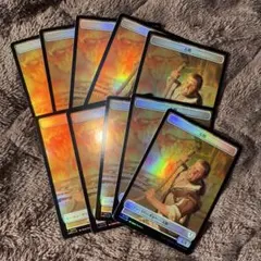 MTG スピリット+人間トークン 10枚セット foilのサムネイル