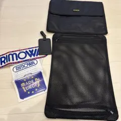 3点 REMOWA リモワ インナーケース ブラック　ストラップ　インナーバッグ