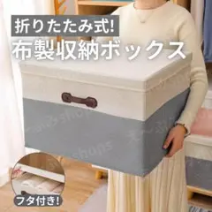 【大特価！】布製収納ボックス 折りたたみ 整頓ボックス フタ付き カラーボックス