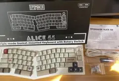 Epomaker Alice 66 メカニカルキーボード ワイヤレス VIA